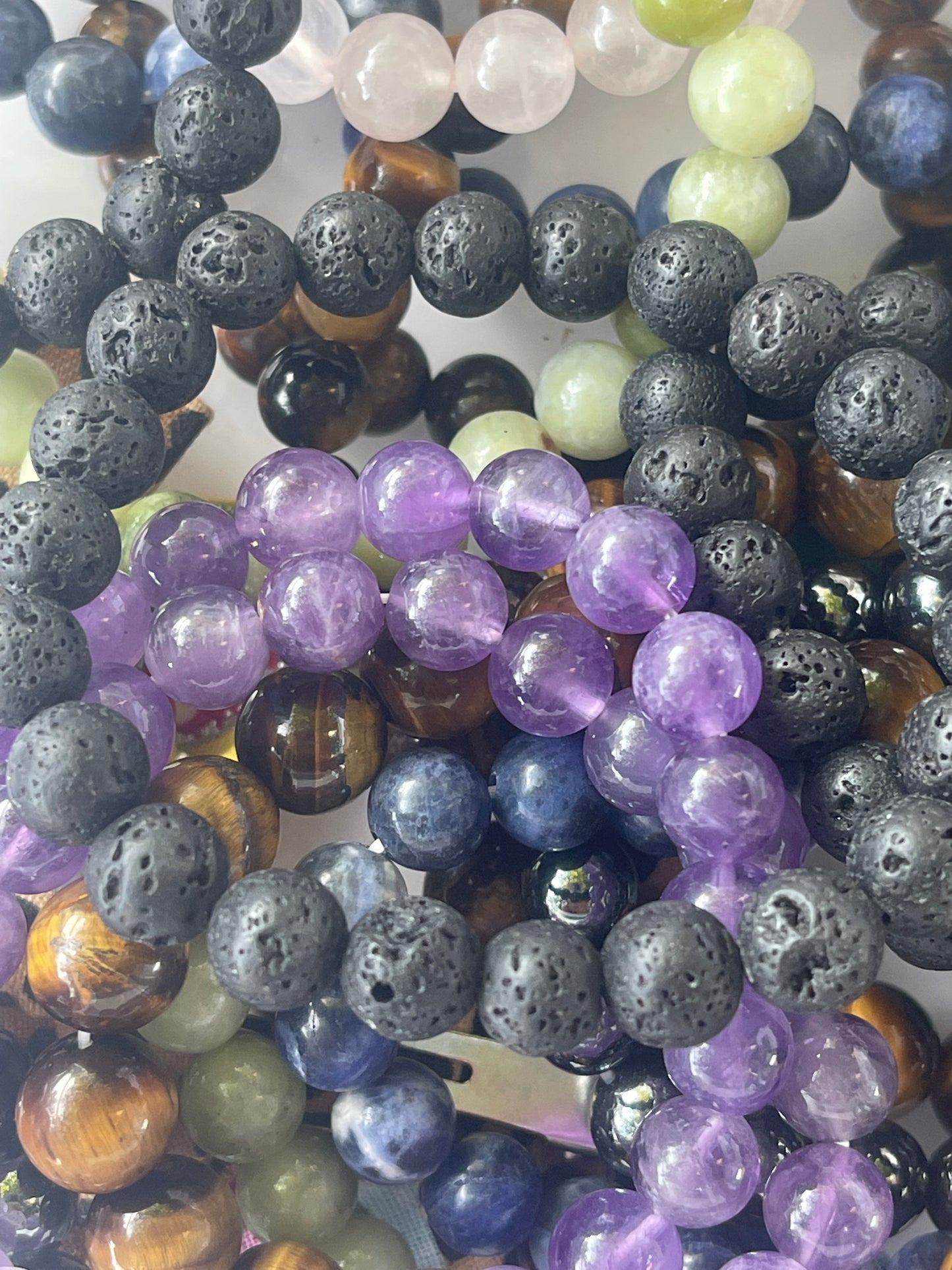 Lava Gemstone Bracelet