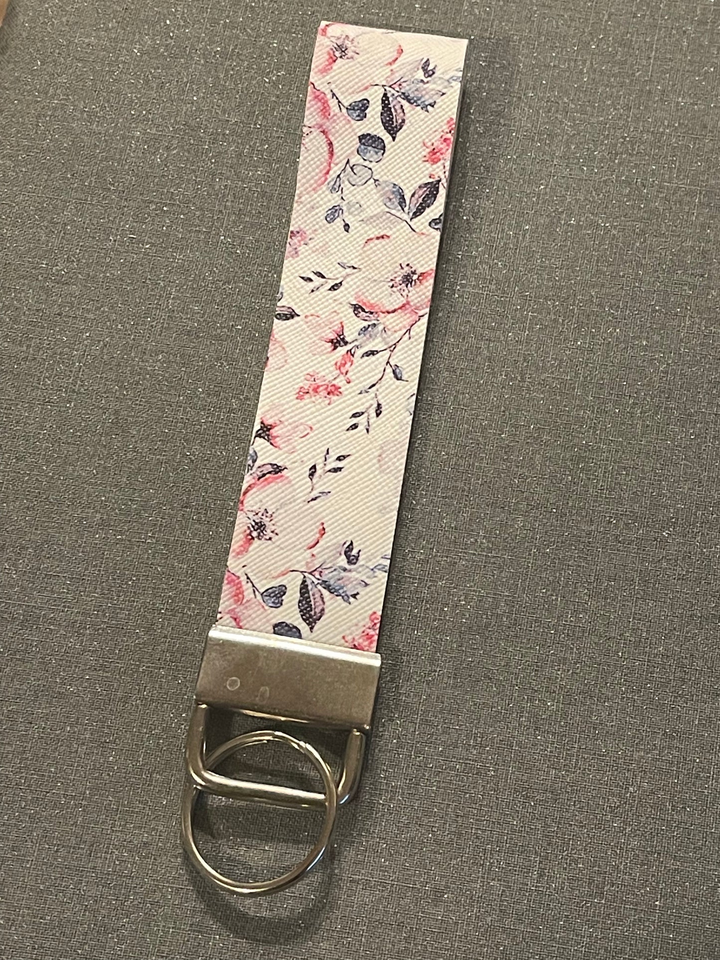 Pink Keychain Wristlet